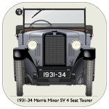Morris Minor SV 4 Seat Tourer 1931-34 Coaster 1